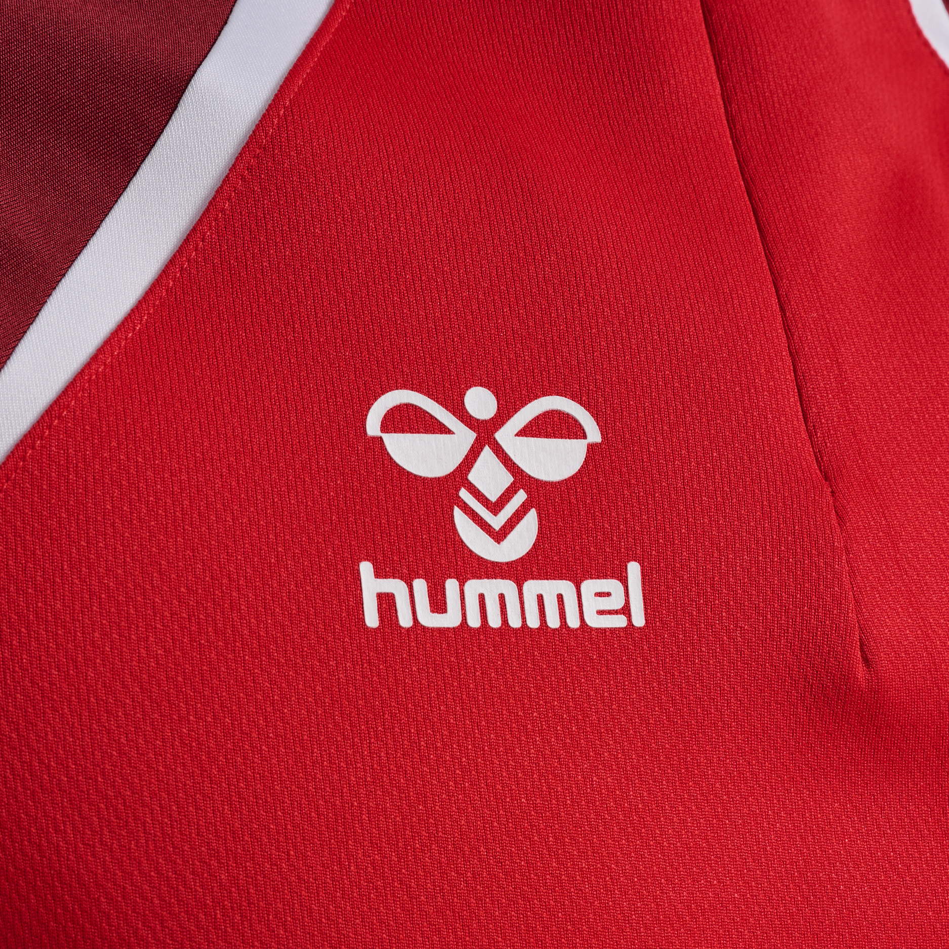 SWEAT DEMI ZIP ROUGE JUNIOR 2025-2026