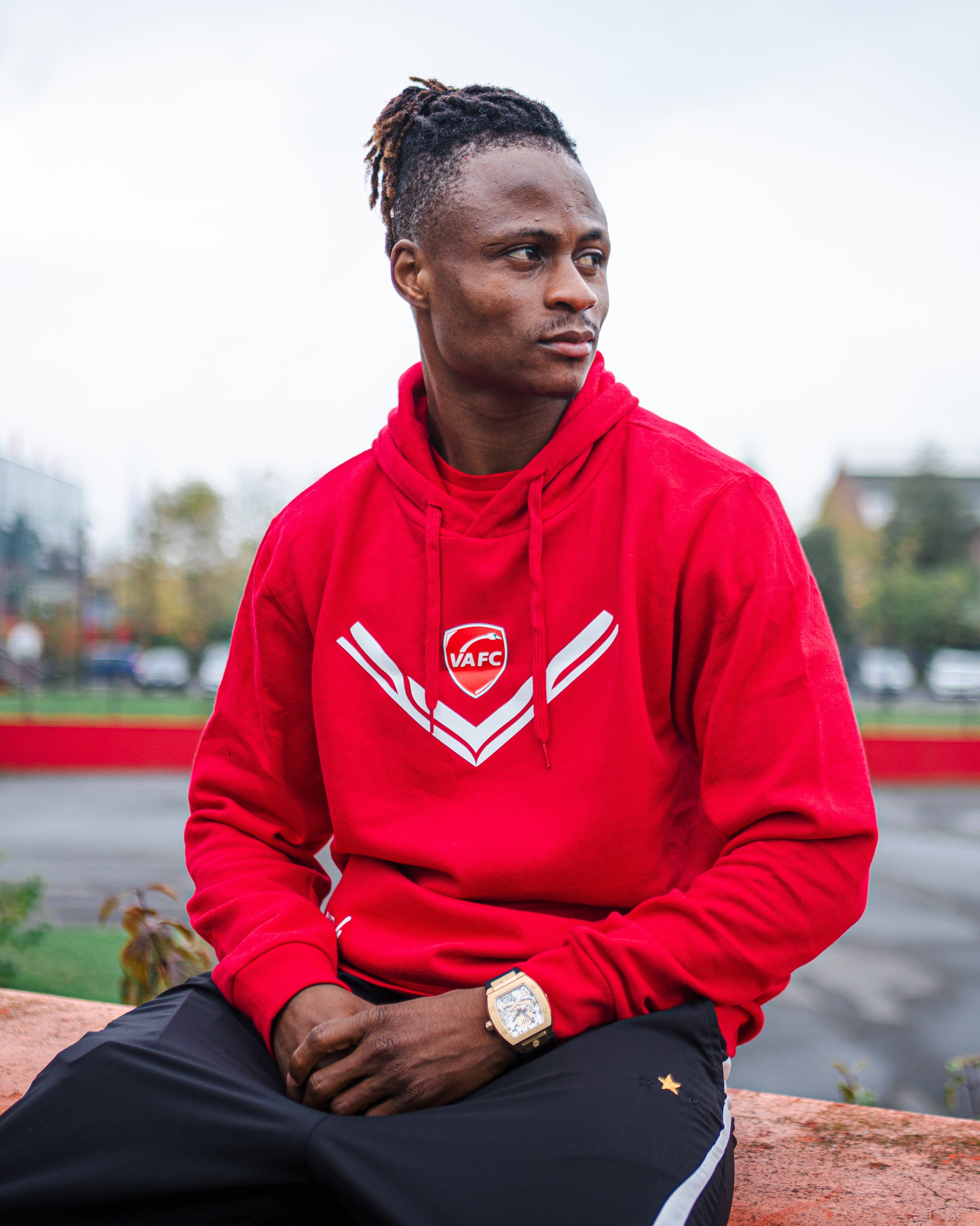 HOODIE CAPUCHE ROUGE VAFC
