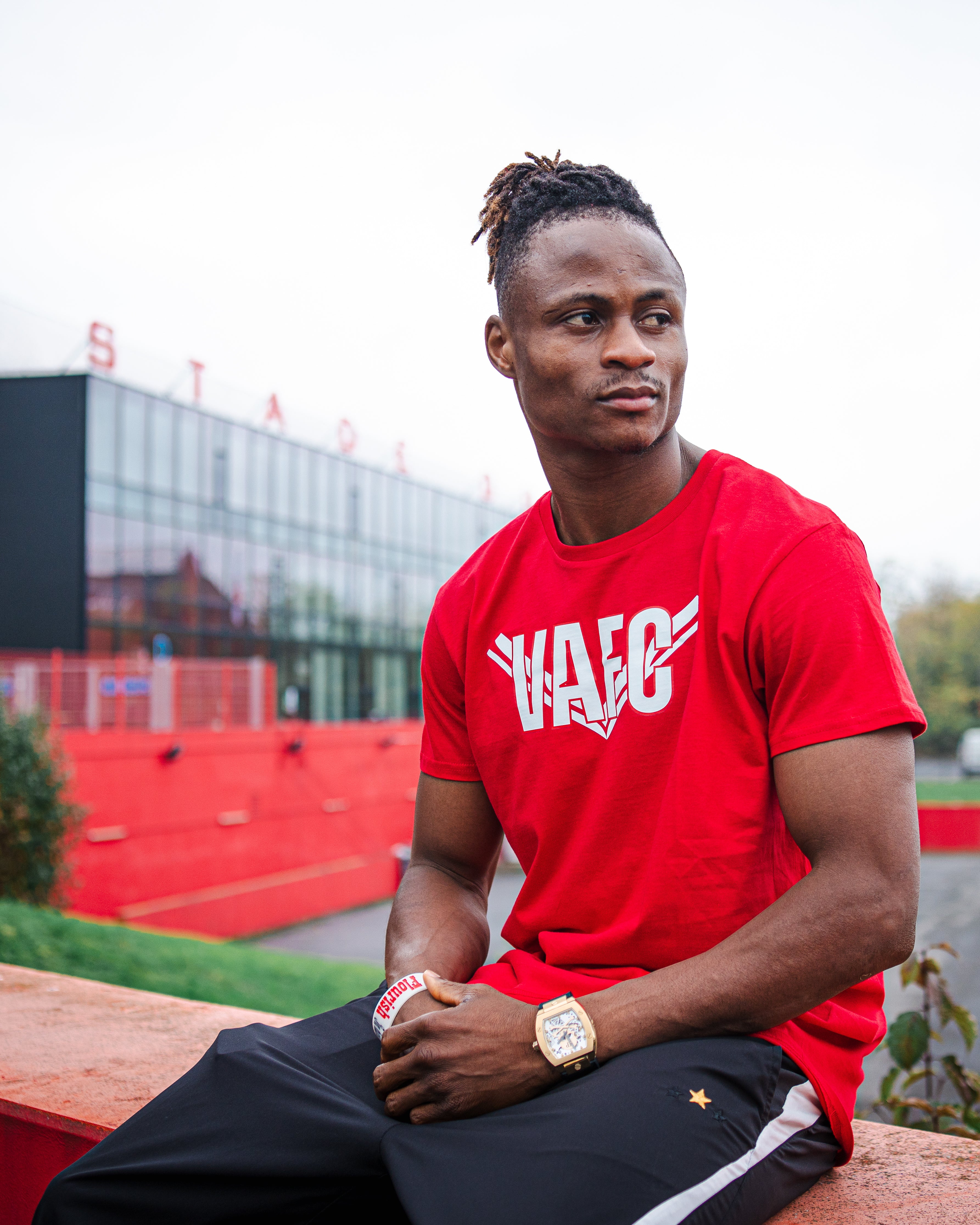 TEE-SHIRT ROUGE VAFC JUNIOR