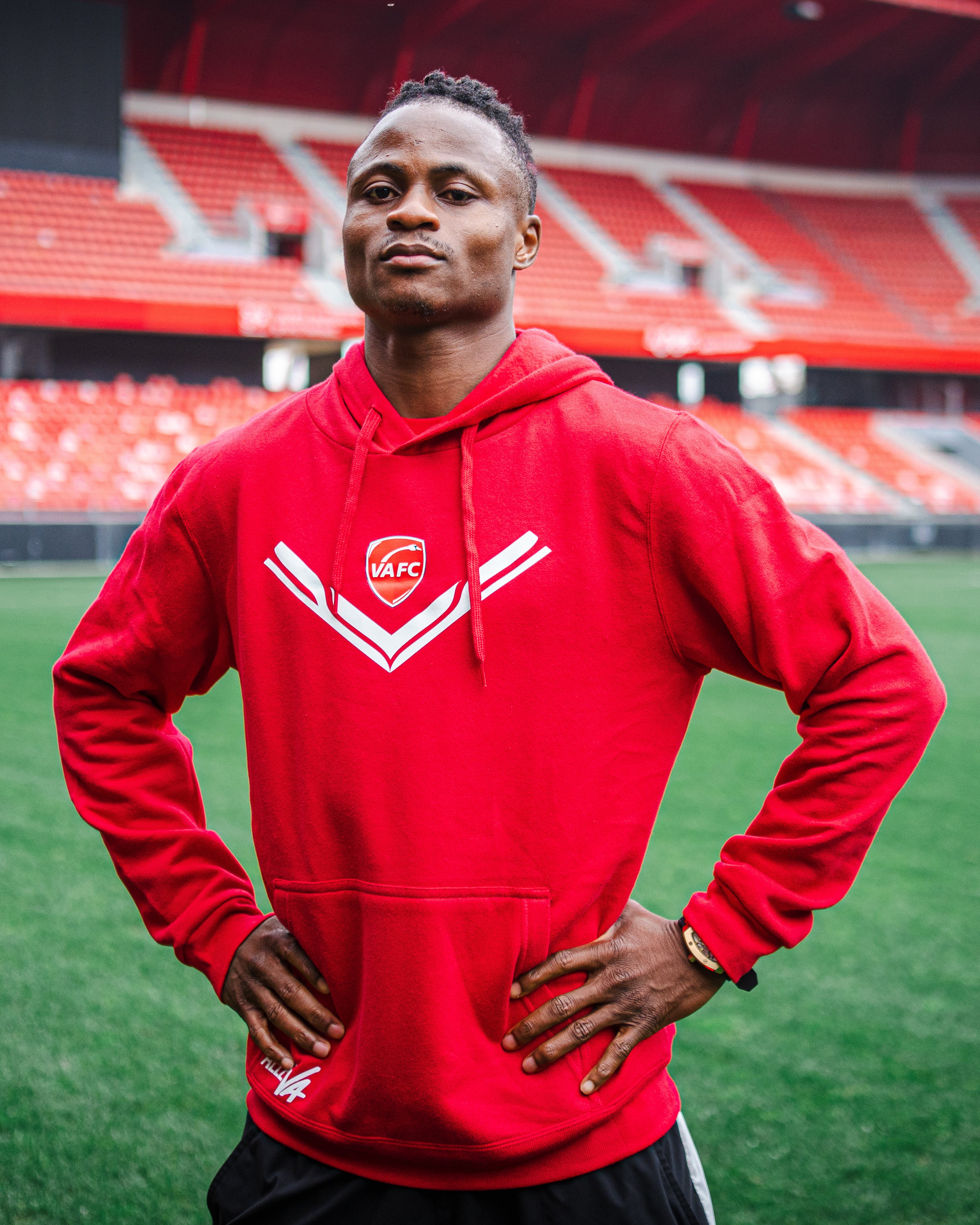 HOODIE CAPUCHE ROUGE VAFC