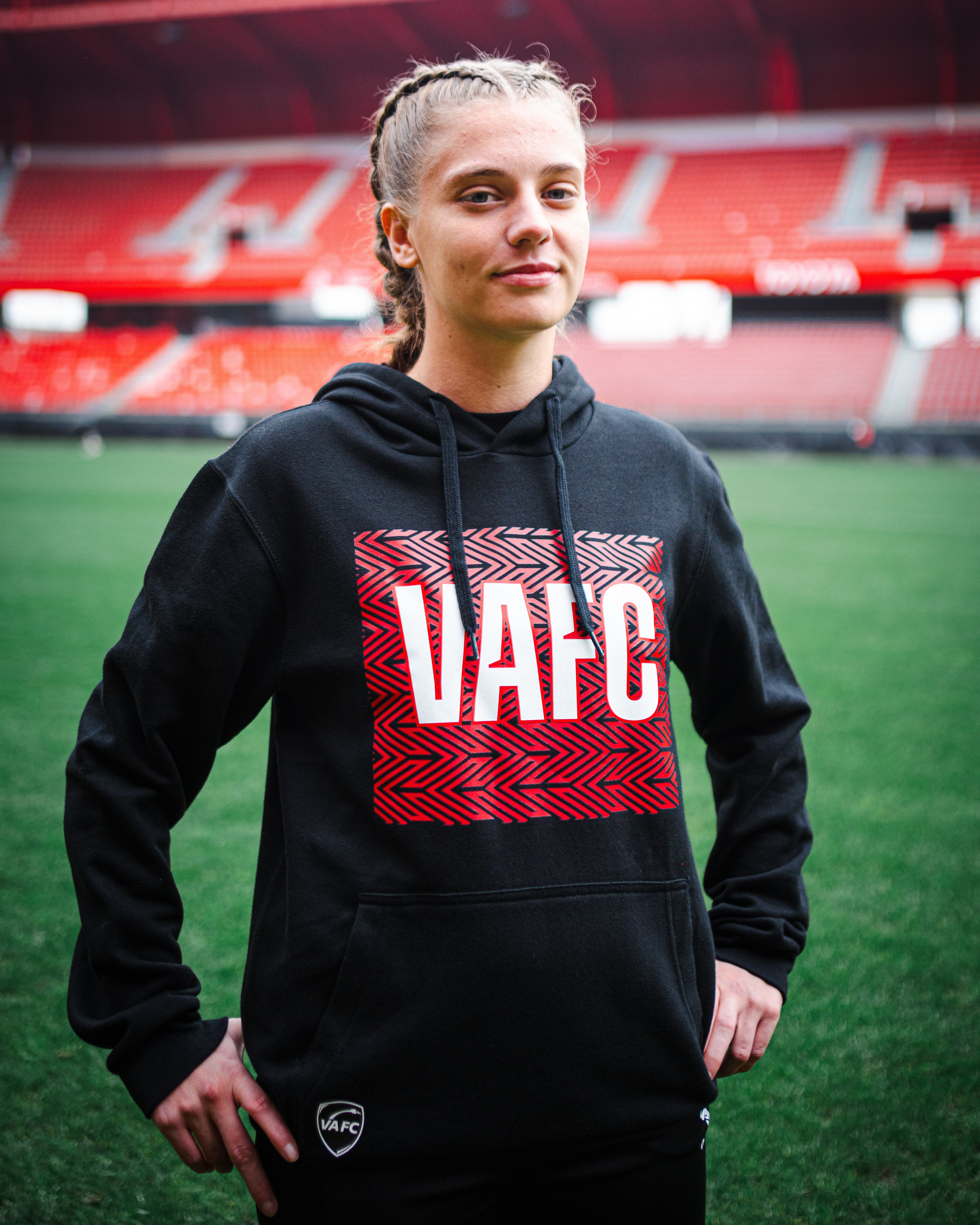 HOODIE CAPUCHE NOIR VAFC