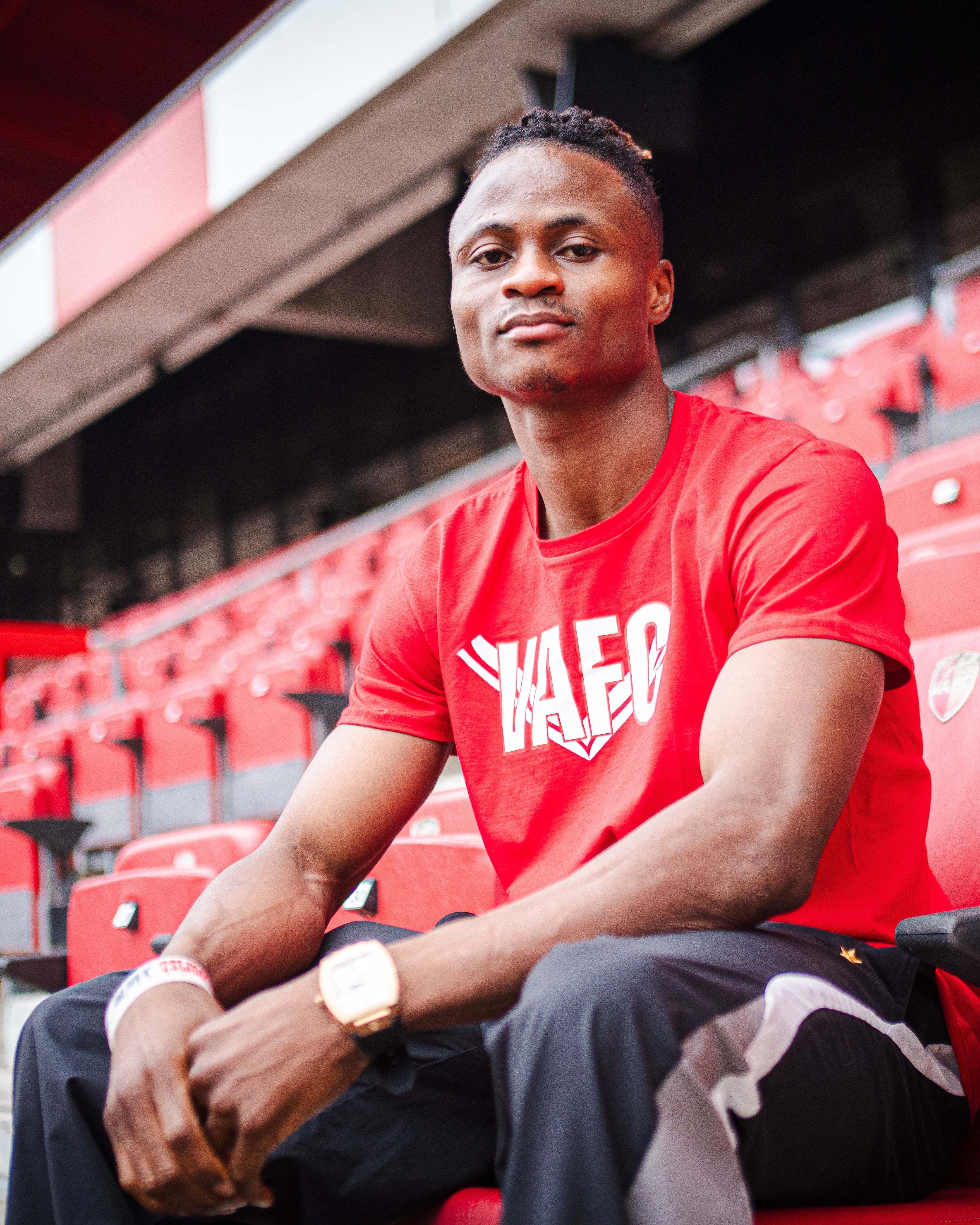 TEE-SHIRT ROUGE VAFC JUNIOR