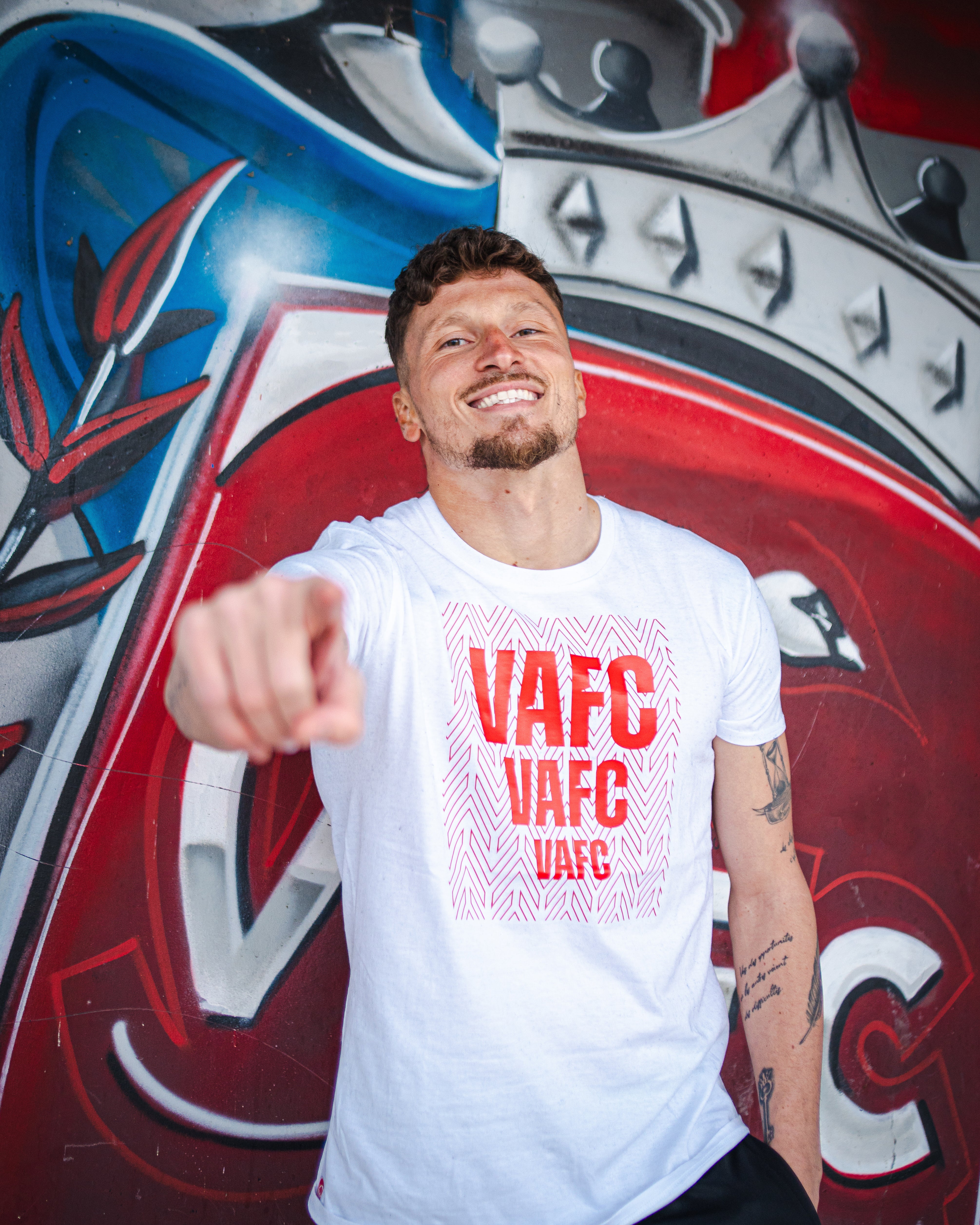 TEE-SHIRT BLANC VAFC