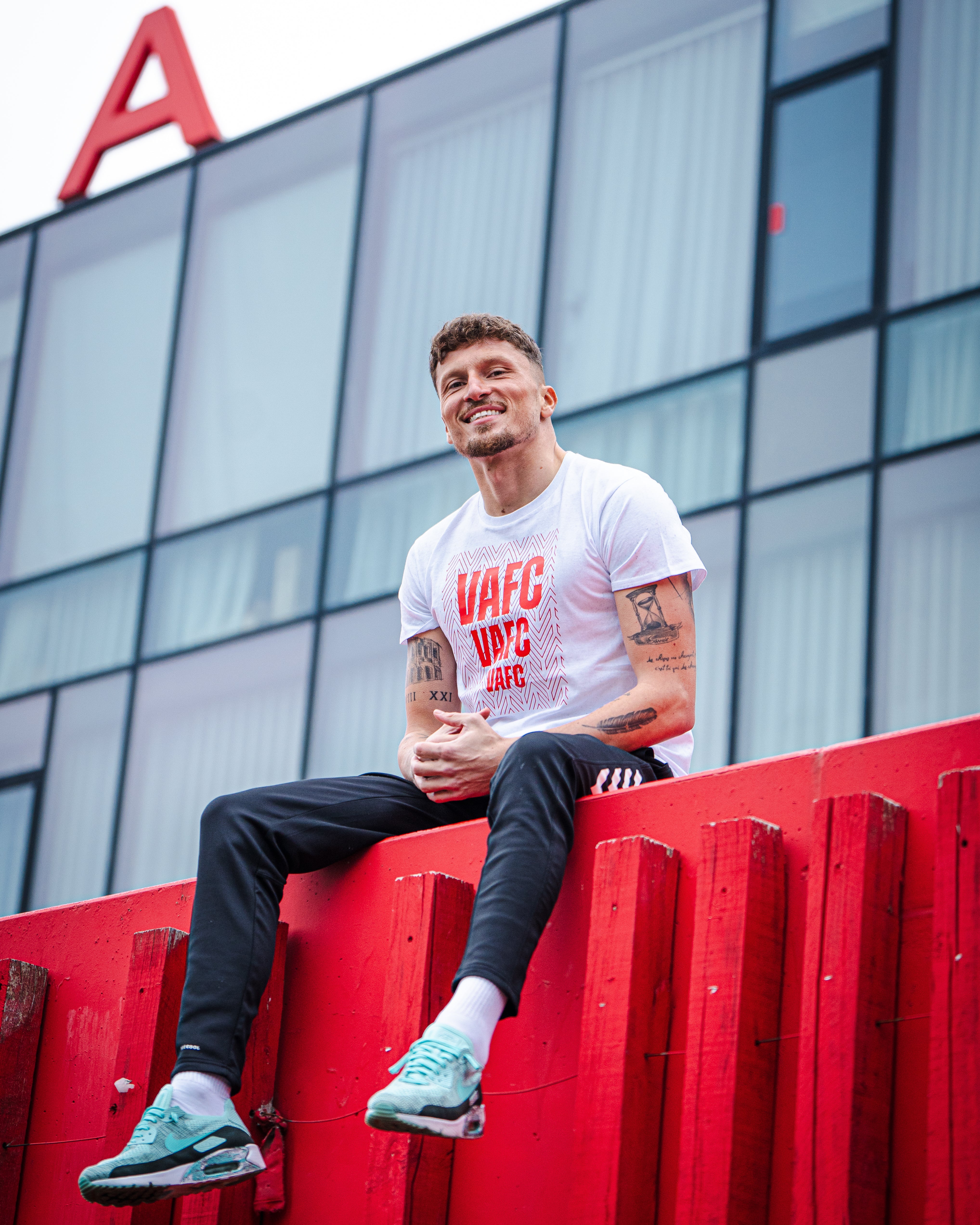 TEE-SHIRT BLANC VAFC