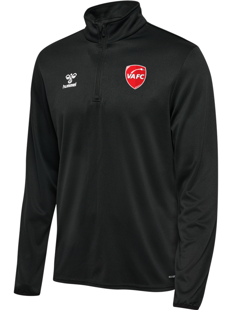 SWEAT DEMI ZIP NOIR 2024-2025