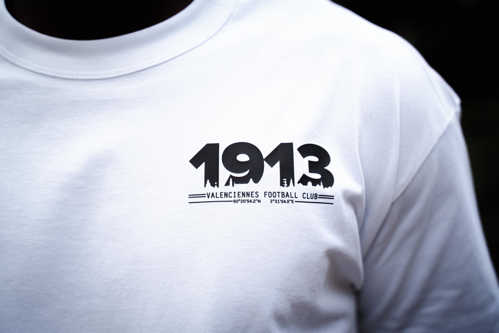 TEE SHIRT BLANC 1913 x FSVA