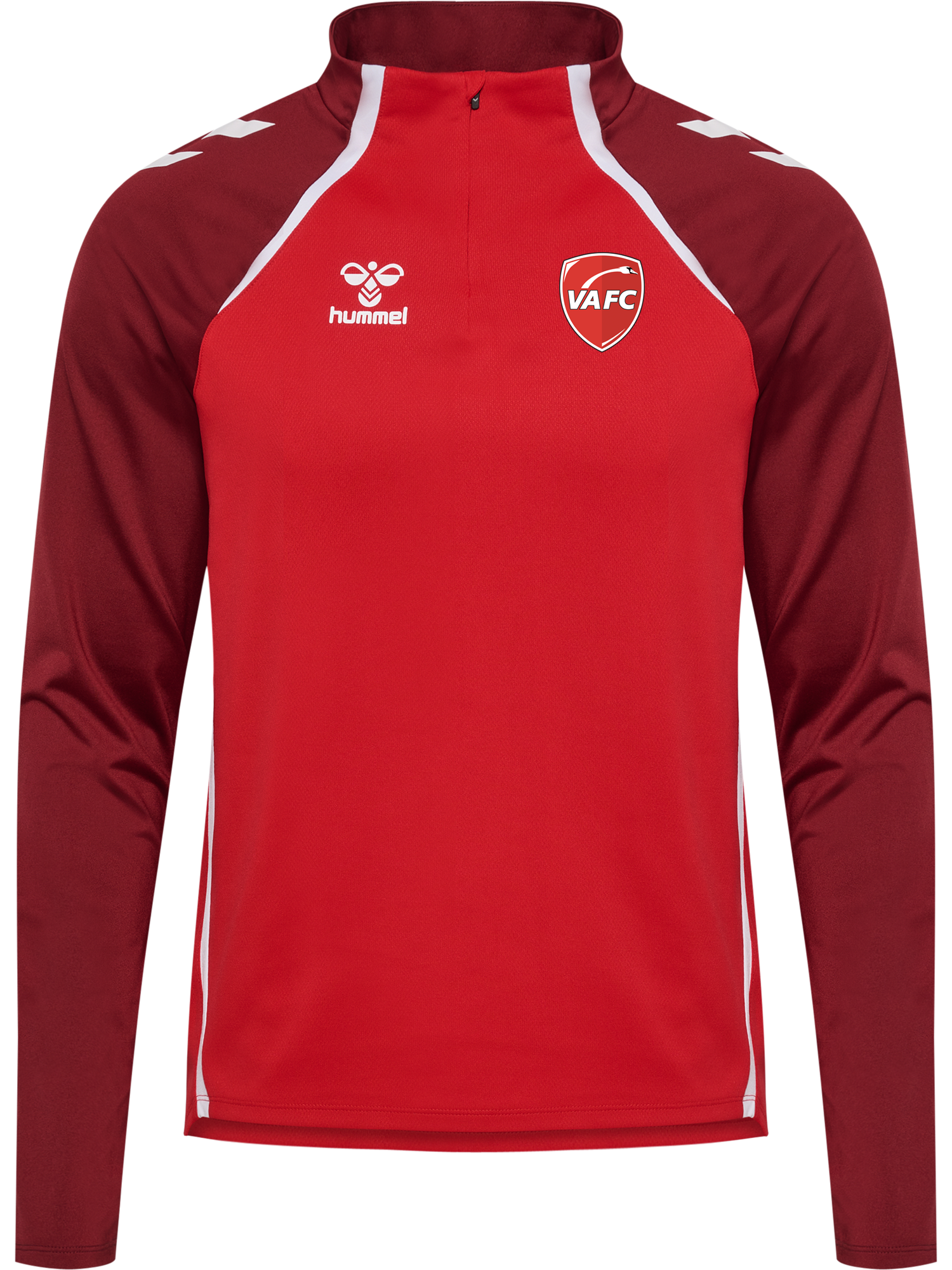 SWEAT DEMI ZIP ROUGE 2025-2026