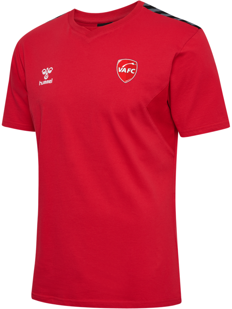 TEE-SHIRT VAFC COTON ROUGE 2024-2025