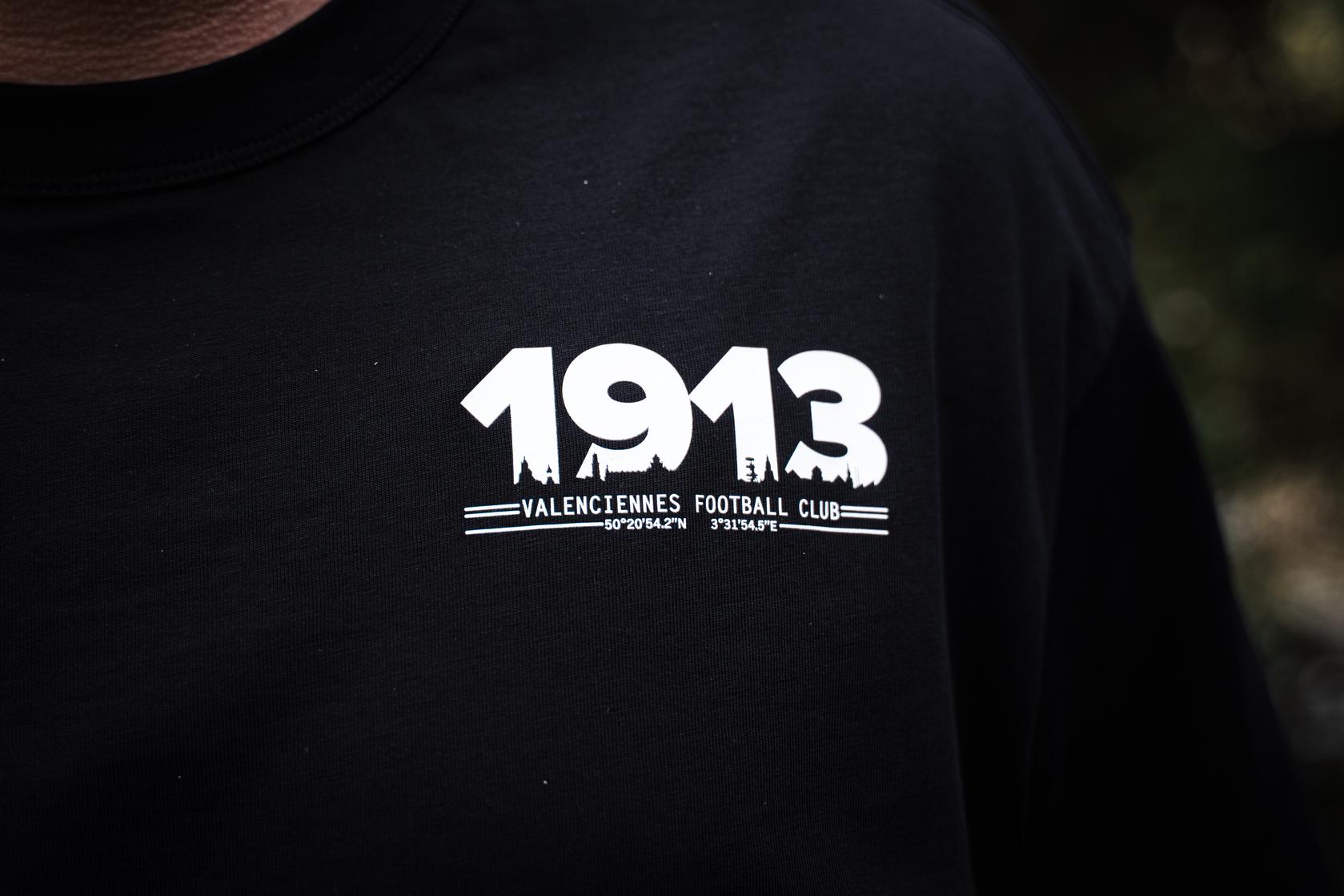 TEE SHIRT NOIR 1913 x FSVA