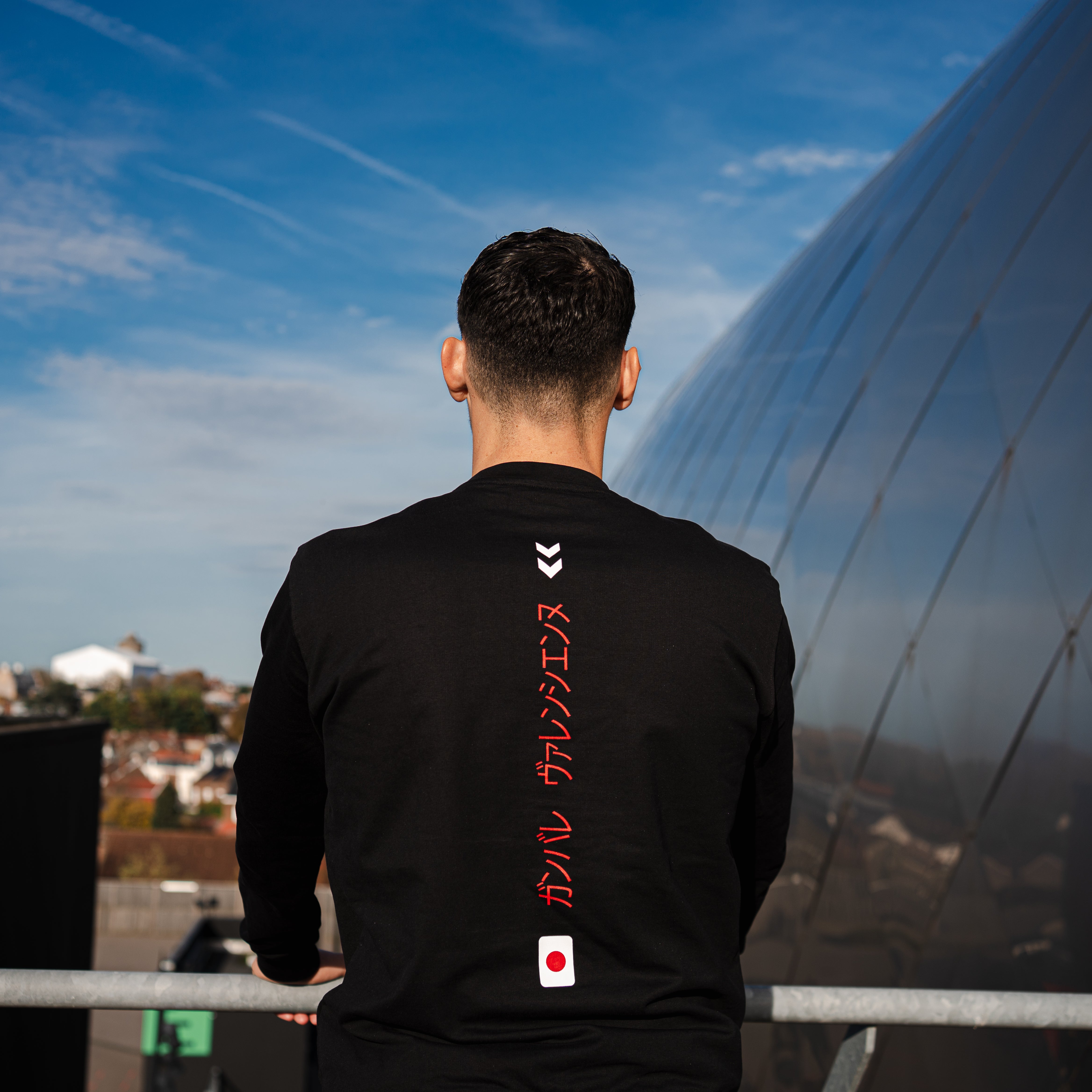 SWEAT-SHIRT NOIR JAPON